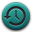 Apple Time Machine (shaped) Icon 32x32 png